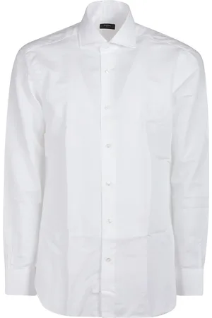 BARBA Hombre, Camisas, Blanco, Talla: 2XL