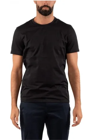 Dondup Hombre, Camisetas, Negro, Talla: L