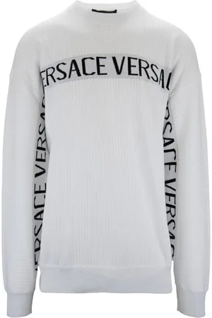 VERSACE Hombre, Sudaderas, Blanco, Talla: L