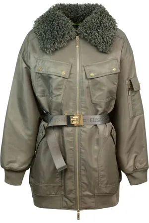 Elisabetta Franchi Mujer, Chaquetas, Verde, Talla: S