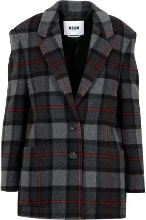 Msgm Mujer, Chaquetas, Gris, Talla: S