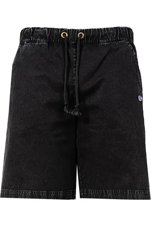 Champion Hombre, Pantalones cortos, Negro, Talla: S
