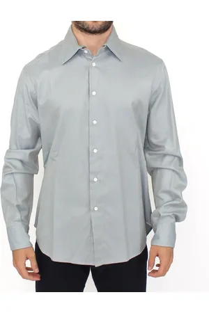 ERMANNO SCERVINO Hombre, Camisas, Gris, Talla: L