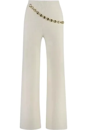 Paco rabanne Mujer, Pantalones, Blanco, Talla: M