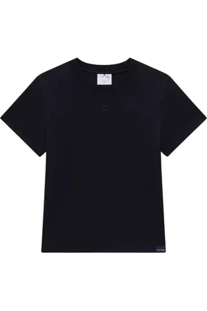 Courrèges Mujer, Camisetas, Negro, Talla: L