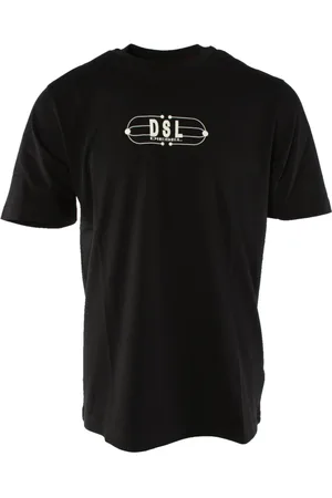 Diesel Hombre, Camisetas, Negro, Talla: 2XL