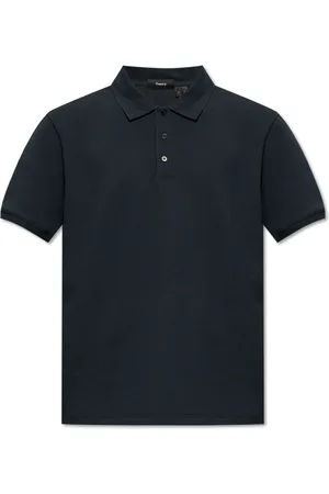 THEORY Hombre, Camisetas, Negro, Talla: 2XL