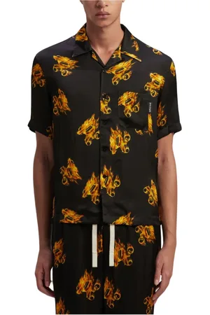 Palm Angels Hombre, Camisas, Negro, Talla: S
