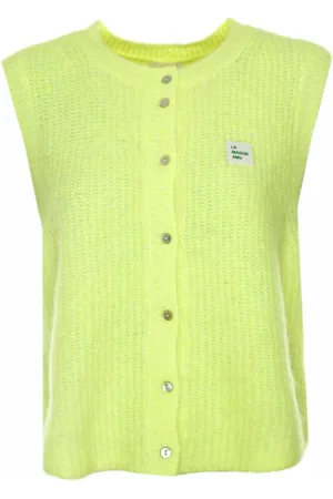 American Vintage Mujer, Jerseys, Amarillo, Talla: S