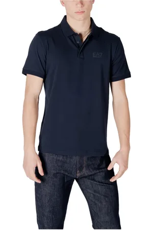 EA7 Hombre, Camisetas, Azul, Talla: L