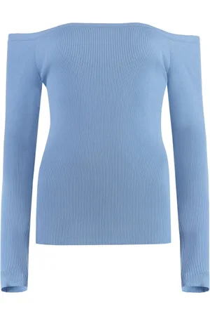 P.A.R.O.S.H. Mujer, Camisetas, Azul, Talla: S