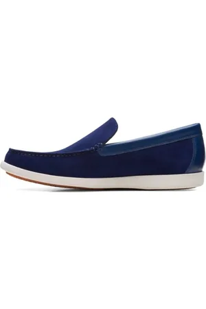 Clarks Hombre, Zapatos, Azul, Talla: 40 EU