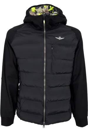Aeronautica Militare Hombre, Chaquetas, Negro, Talla: S
