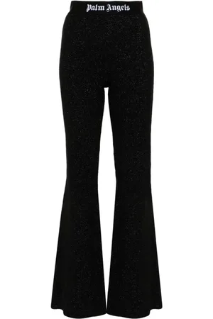 Palm Angels Mujer, Pantalones, Negro, Talla: S