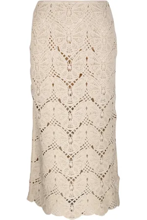 By Malene Birger Mujer, Faldas, Gris, Talla: L