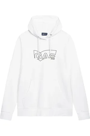 GAS Hombre, Sudaderas, Blanco, Talla: M