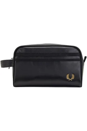Fred Perry Mujer, Bolsos, Negro, Talla: ONE Size