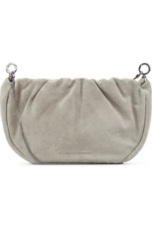 Brunello Cucinelli Mujer, Bolsos, Gris, Talla: ONE Size