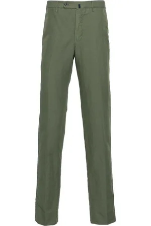 Incotex Hombre, Pantalones, Verde, Talla: 2XL