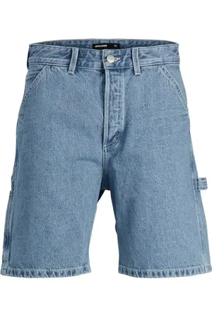 JACK & JONES Hombre, Pantalones cortos, Azul, Talla: L