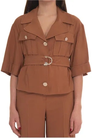 Liu Jo Mujer, Chaquetas, Marrón, Talla: L