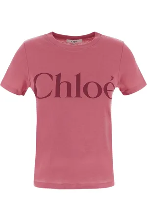 Chloé Mujer, Camisetas, Rosa, Talla: S
