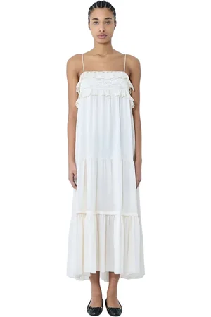Chloé Mujer, Vestidos, Blanco, Talla: M