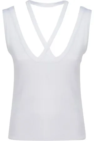 Maison Margiela Mujer, Camisetas, Blanco, Talla: S