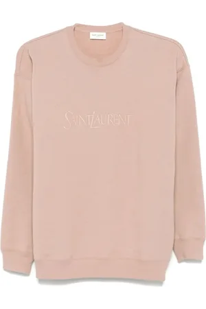 Saint Laurent Mujer, Sudaderas, Rosa, Talla: S
