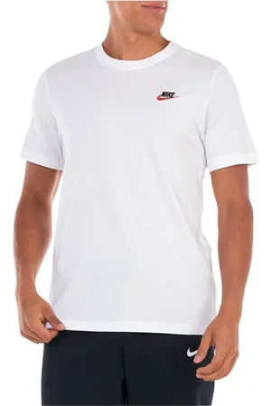 Nike Hombre, Camisetas, Blanco, Talla: L