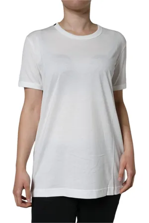 Dolce & Gabbana Mujer, Camisetas, Blanco, Talla: M