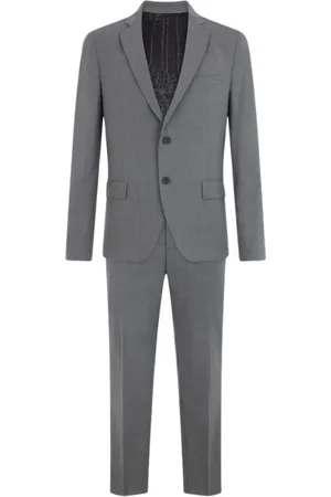 Roberto Cavalli Hombre, Trajes, Gris, Talla: XL