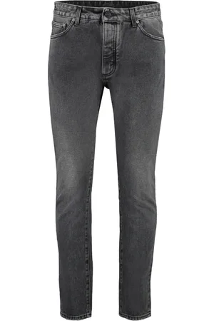 Palm Angels Hombre, Vaqueros, Gris, Talla: W32