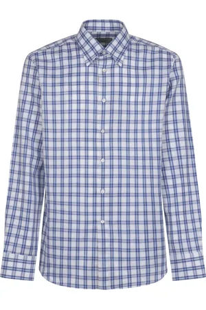 CANALI Hombre, Camisas, Azul, Talla: 3XL