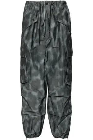 DRIES VAN NOTEN Hombre, Pantalones, Gris, Talla: M