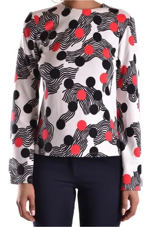 Msgm Mujer, Camisetas, Blanco, Talla: L
