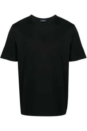 HERNO Hombre, Camisetas, Negro, Talla: M