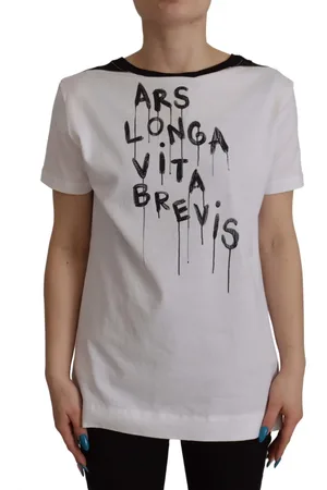 Dolce & Gabbana Mujer, Camisetas, Blanco, Talla: M