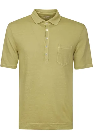 MASSIMO ALBA Hombre, Camisetas, Verde, Talla: S
