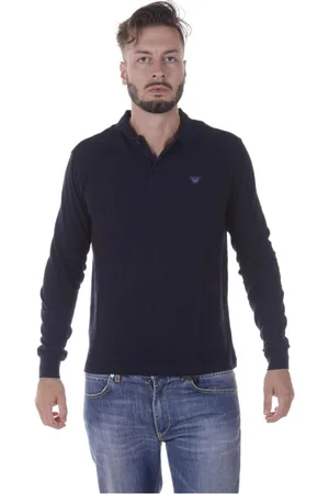 Emporio Armani Hombre, Camisetas, Azul, Talla: S