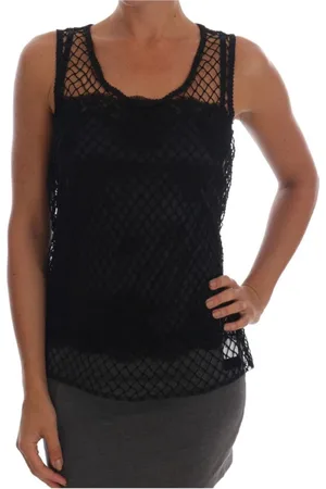 Dolce & Gabbana Mujer, Camisetas, Negro, Talla: S