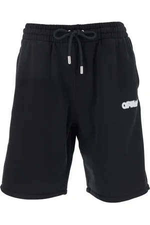 OFF-WHITE Hombre, Pantalones cortos, Negro, Talla: L