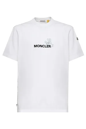 Moncler Hombre, Camisetas, Blanco, Talla: M