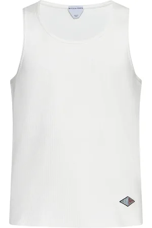 Bottega Veneta Hombre, Camisetas, Blanco, Talla: M