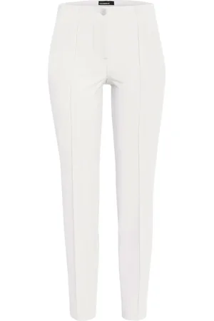Cambio Mujer, Pantalones, Blanco, Talla: S