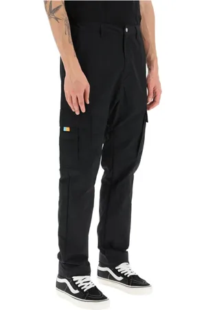 MARCELO BURLON Hombre, Pantalones, Negro, Talla: S