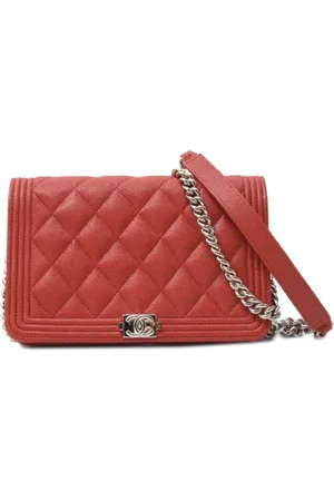 CHANEL Mujer, De segunda mano, Rojo, Talla: ONE Size
