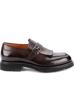 santoni Hombre, Zapatos, Marrón, Talla: 44 EU