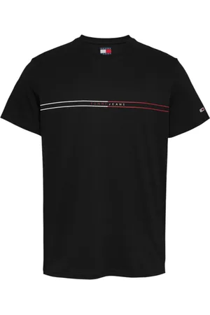Tommy Hilfiger Hombre, Camisetas, Negro, Talla: XS