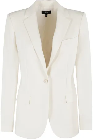 THEORY Mujer, Chaquetas, Blanco, Talla: XS